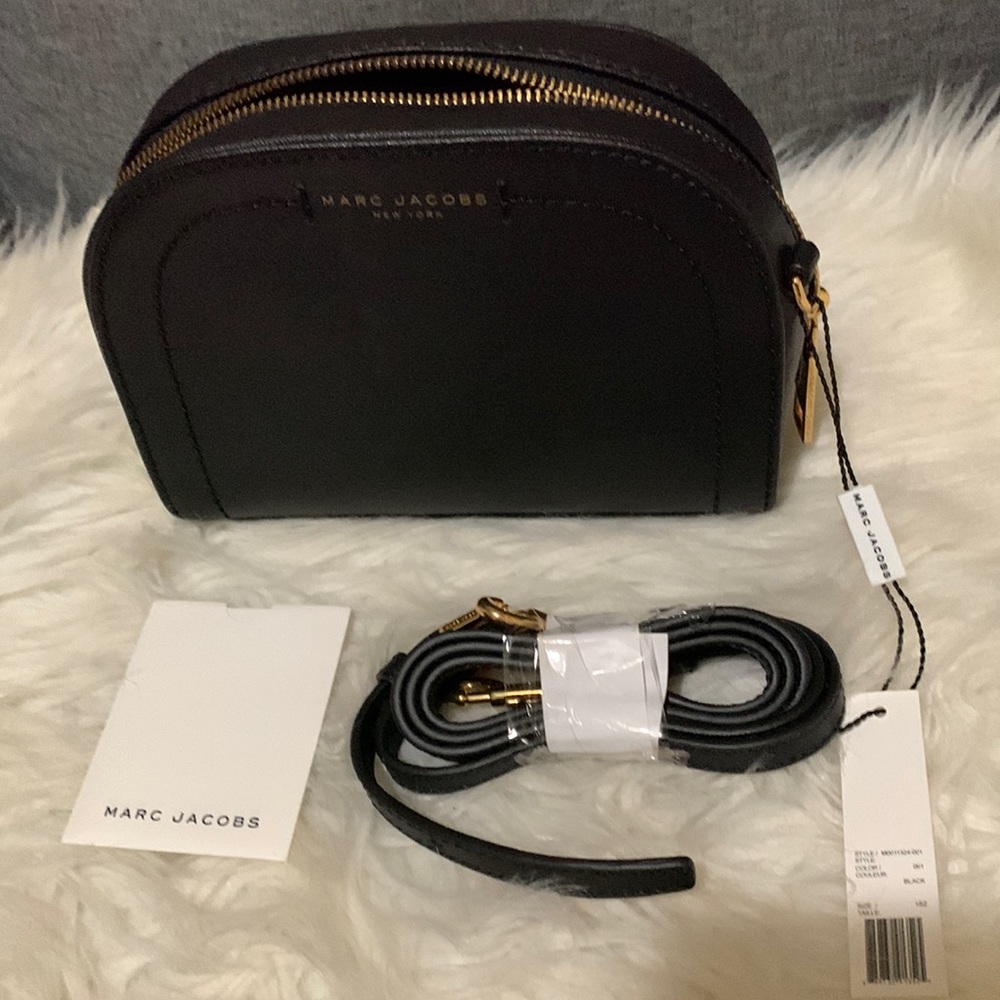 NWT.  Marc Jacobs Crossbody Bag, Black